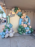 Pooh Bear Balloon Arch & Balloons on Jumper