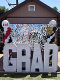 Grad With Shimmer Wall